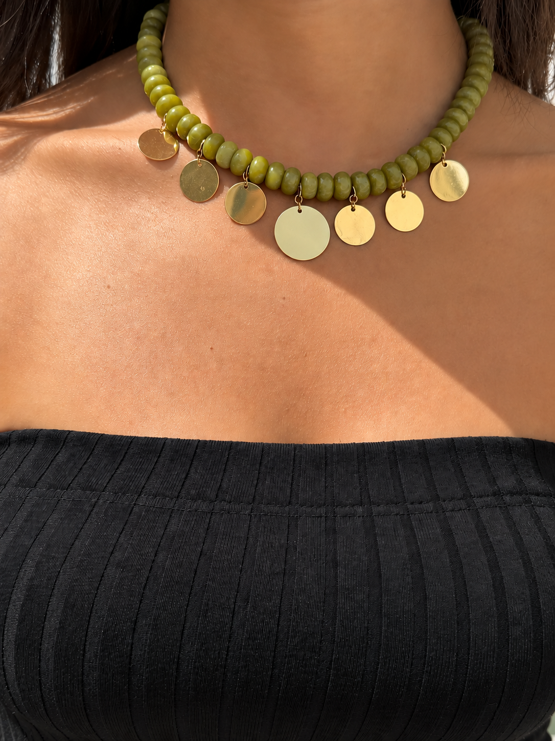 Coin Charm necklace