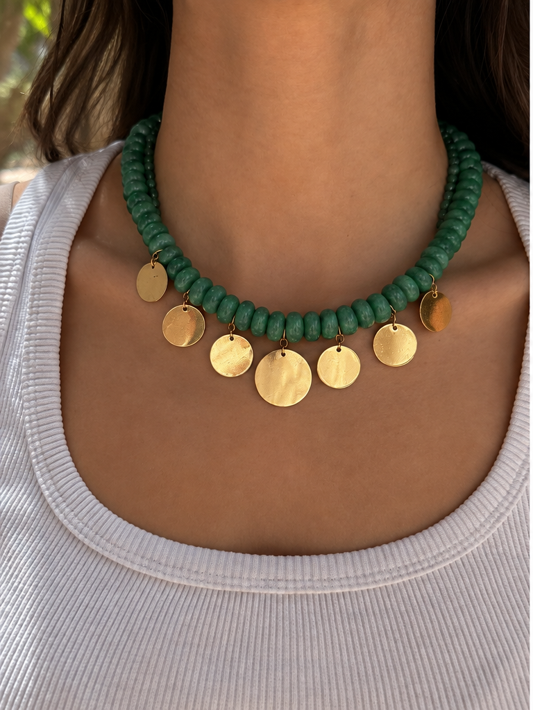 Coin Charm necklace